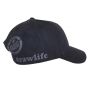 Raw Black on Black Baseball Cap Czapka czarna - 3